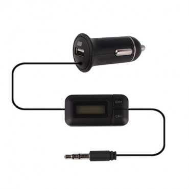 USB kroviklis + FM moduliatorius automobiliui (12V, 24V)