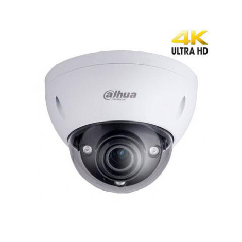 4K IP kamera kupolinė 12M, IR iki 50m.,1/1.7 4.1~16.4mm, 12MP 20fps, IP67, IK10, IVS, DWDR, SSA