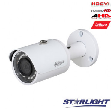 HD-CVI kam. STARLIGHT cilindrinė 2.1MP su IR iki 30m, 3.6mm obj., STARVIS sensor., WDR, IP67