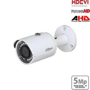 HD-CVI cilindrinė kamera STARLIGHT 5MP su IR pašvietimu iki 30m.,1/2.7" 2.8mm 98 , IP67