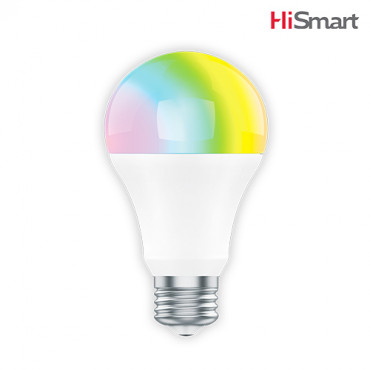 HiSmart išmanioji LED lemputė su bevieliu ryšiu A60, 6W, E27, 2700K