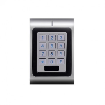 Multifunkcinė klaviatūra su kortelių skaitytuvu ir integruotu 2 durų valdikliu