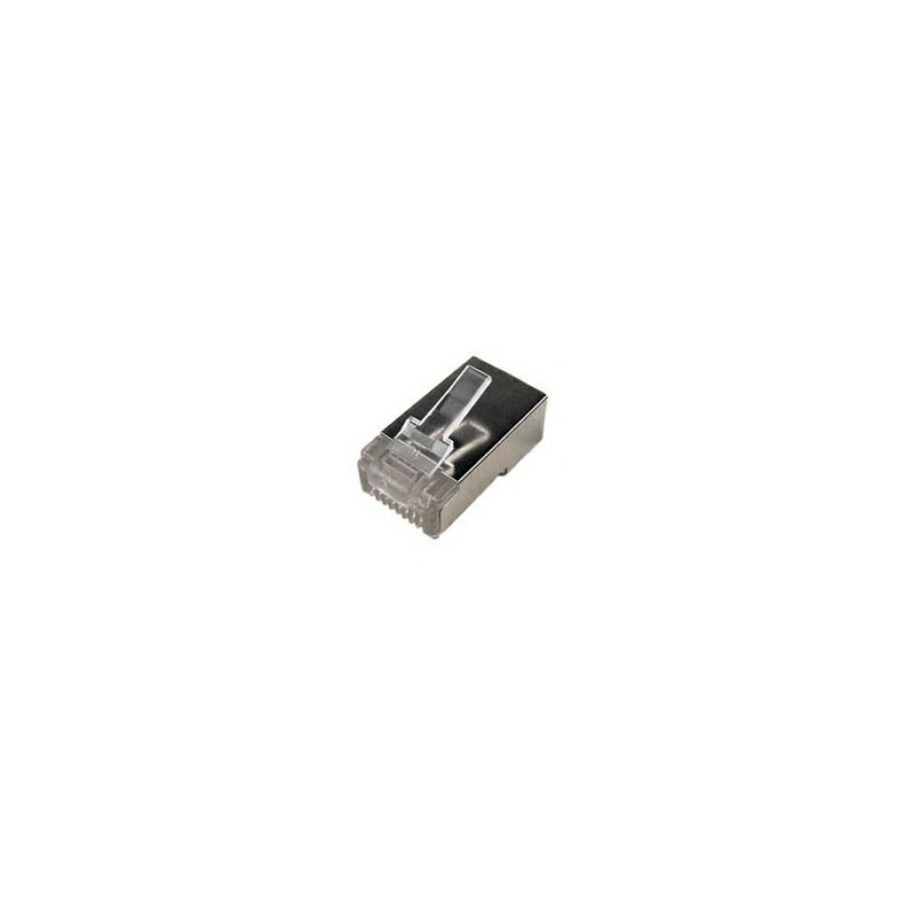 Logilink MP0003 CAT5e Modular PlugSuitable for 8P8C Round CableConnector shieldedGold-plated contacts