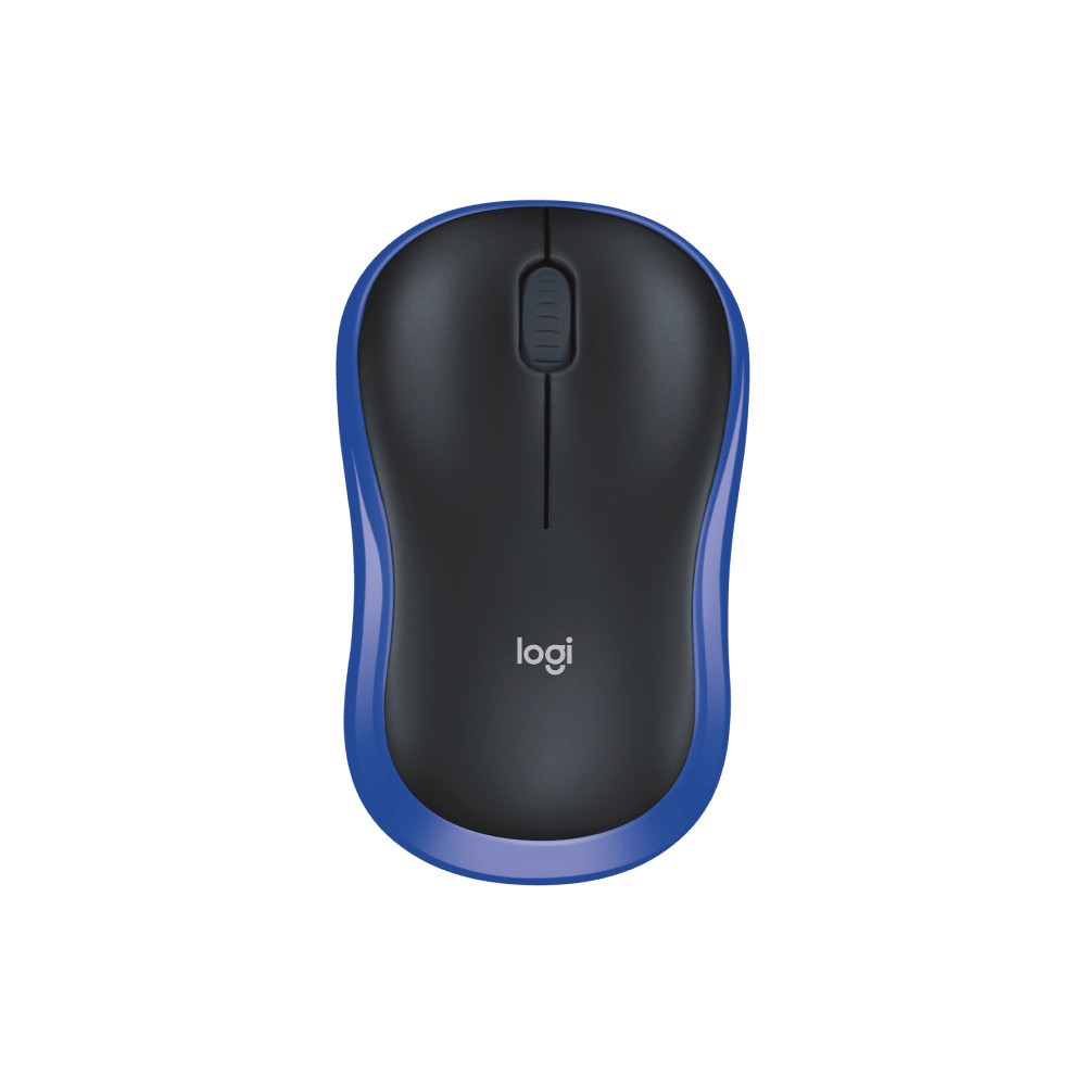 Logitech Mouse M185 Wireless, Blue/ black