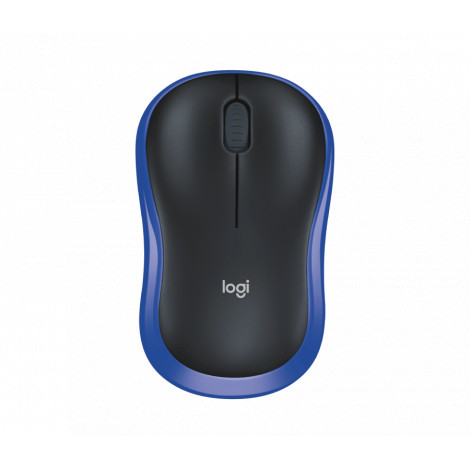 Logitech Mouse M185 Wireless, Blue/ black