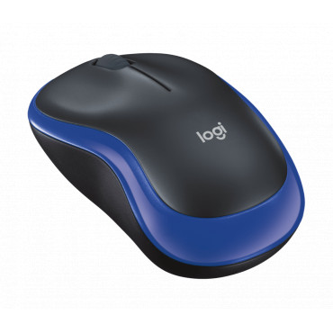 Logitech Mouse M185 Wireless, Blue/ black