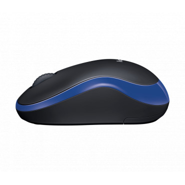 Logitech Mouse M185 Wireless, Blue/ black