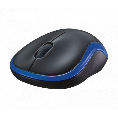 Logitech Mouse M185 Wireless, Blue/ black