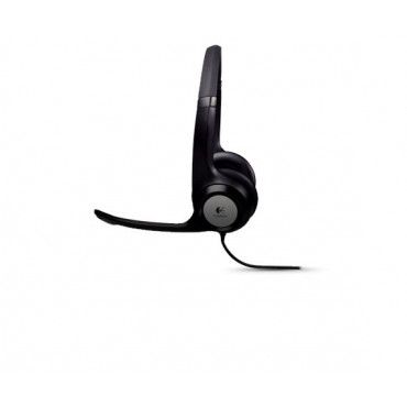 Logitech Computer headset H390 USB, USB, Black, Built-in microphone