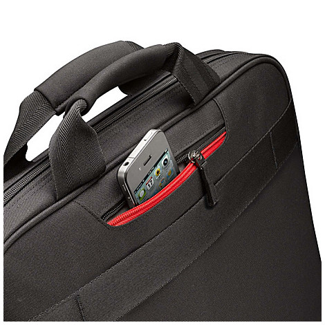 Case Logic DLC115 Fits up to size 15 ", Black, Shoulder strap, Messenger - Briefcase