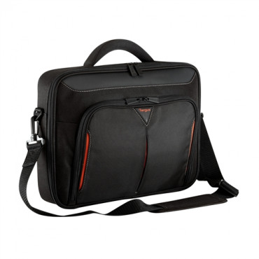 Targus Classic Fits up to size 14 ", Black/Red, Messenger - Briefcase, Shoulder strap