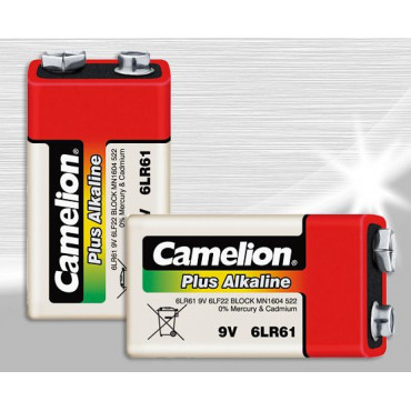 Camelion 9V/6LR61, Plus Alkaline 6LR61, 1 pc(s)