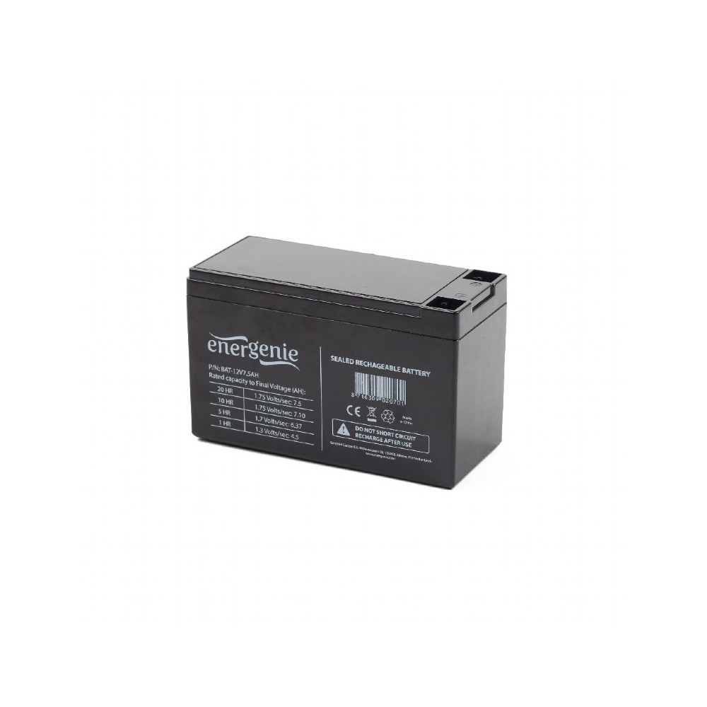 EnerGenie Rechargeable battery for UPS BAT-12V7.5AH