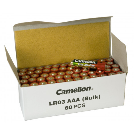 Camelion AAA/LR03, Plus Alkaline, 60 pc(s)