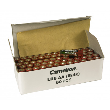 Camelion AA/LR6, Plus Alkaline, 60 pc(s)