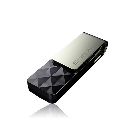 Silicon Power Blaze B30 64 GB, USB 3.0, Black