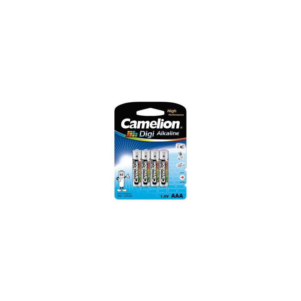 Camelion LR03-BP4DG AAA/LR03, Digi Alkaline, 4 pc(s)