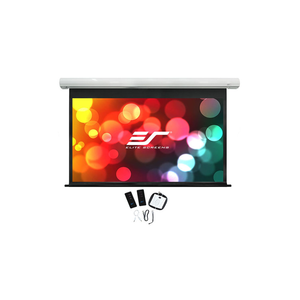 Elite Screens Saker Series SK110XHW-E12 Diagonal 110 ", 16:10, Viewable screen width (W) 244 cm, White