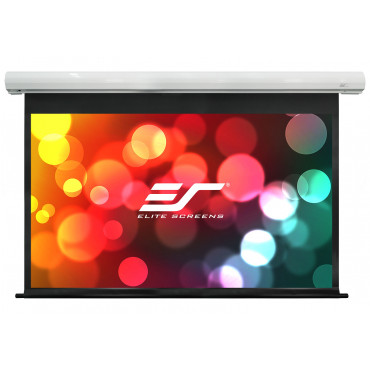 Elite Screens Saker Series SK110XHW-E12 Diagonal 110 ", 16:10, Viewable screen width (W) 244 cm, White