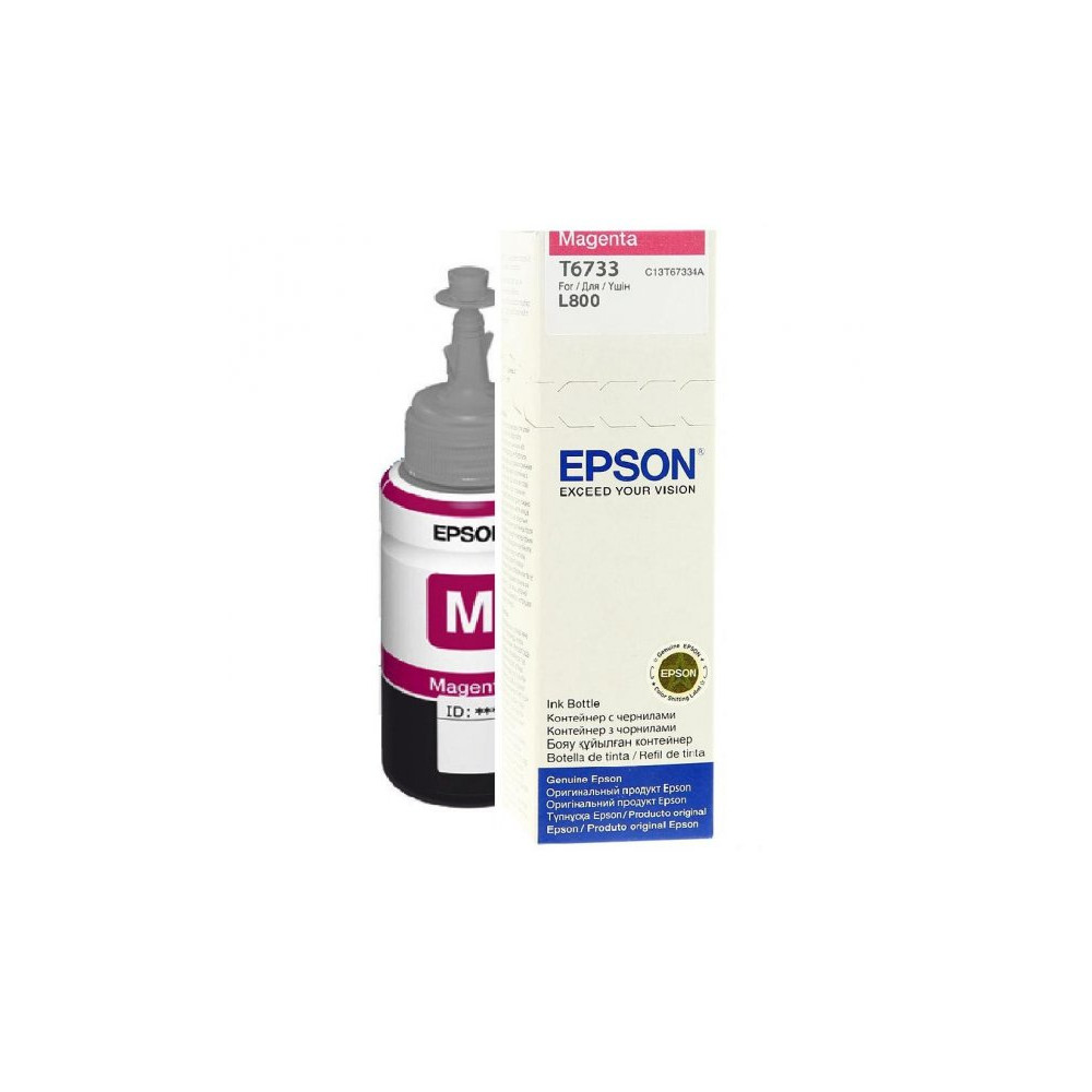 Epson T6733 Ink bottle 70ml Ink Cartridge, Magenta