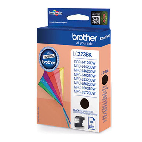 Brother LC-223BK Ink Cartridge, Black