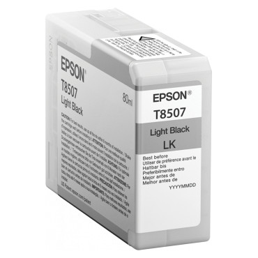 Epson T8507 Ink Cartridge, Light Black