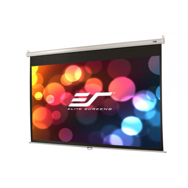 Elite Screens Manual Series M94NWX Diagonal 94 ", 16:10, Viewable screen width (W) 202 cm, White