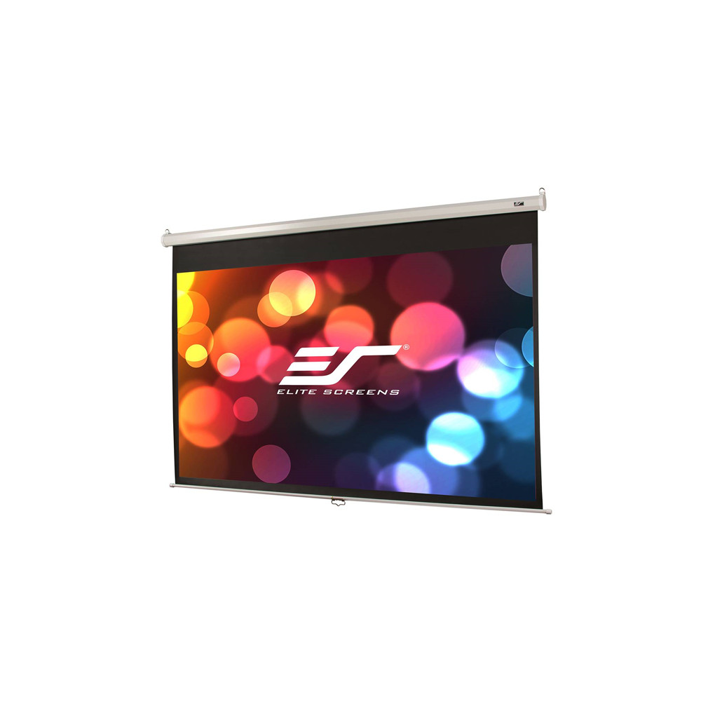 Elite Screens Manual Series M94NWX Diagonal 94 ", 16:10, Viewable screen width (W) 202 cm, White