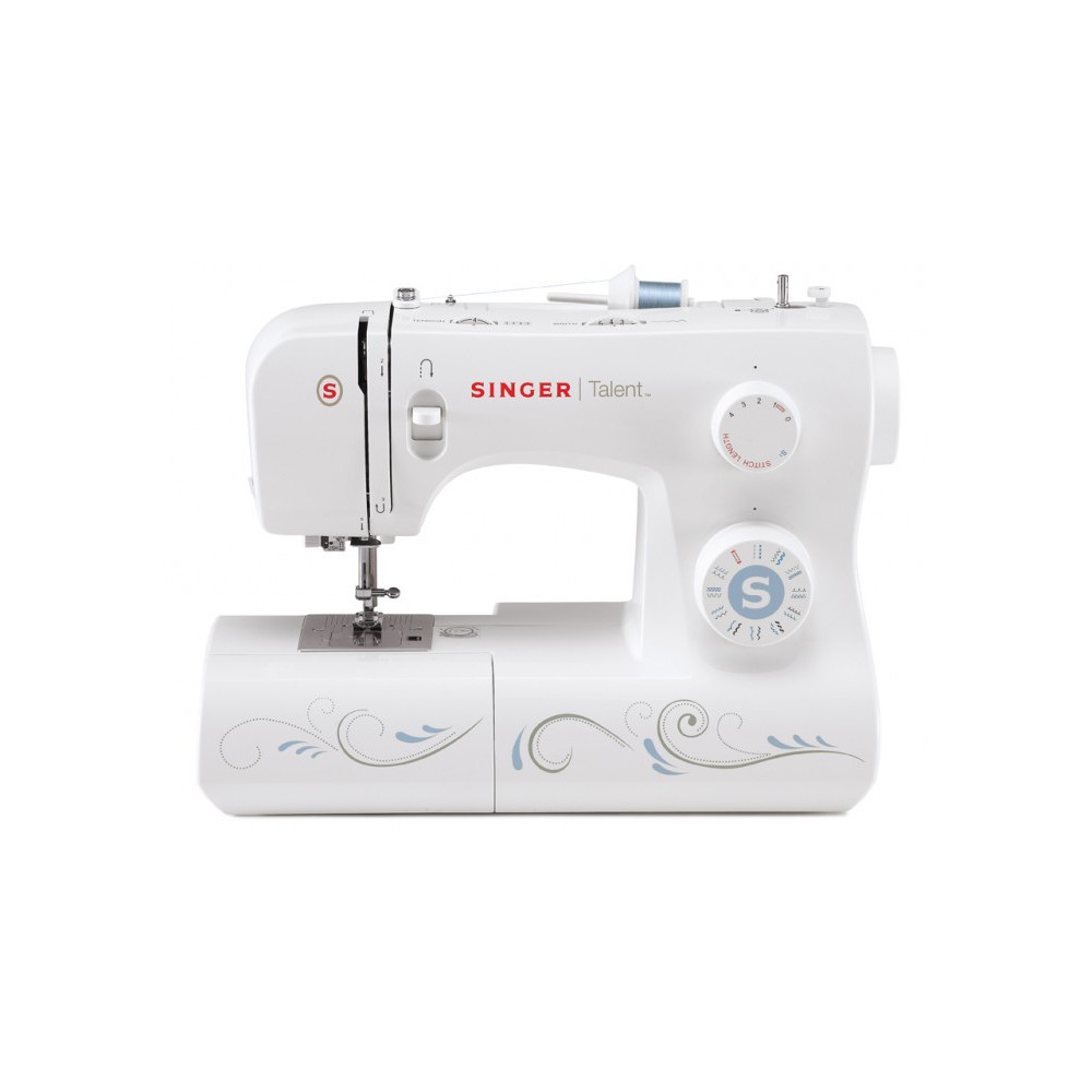 Sewing machine Singer SMC 3323 White, Number of stitches 23, Automatic threading