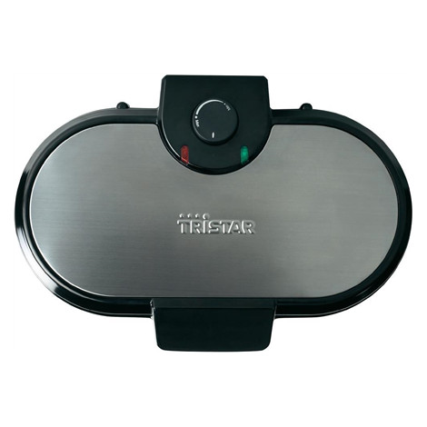 Tristar Waffle maker WF-2120 1200 W, Number of pastry 10, Heart shaped, Black