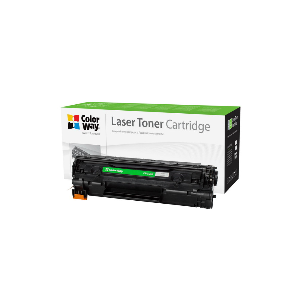 ColorWay Econom toner cartridge for Canon:725, HP CE285A ColorWay Econom Toner Cartridge, Black