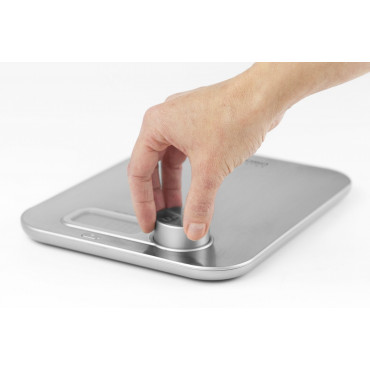 Caso Design kitchen scale Maximum weight (capacity) 5 kg, Graduation 1 g, Display type Digital, Stainless Steel