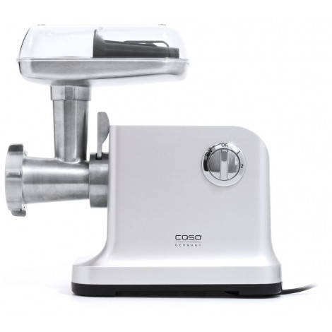 Caso Meat Grinder FW2000 Silver, Number of speeds 2, Accessory for butter cookies Drip tray