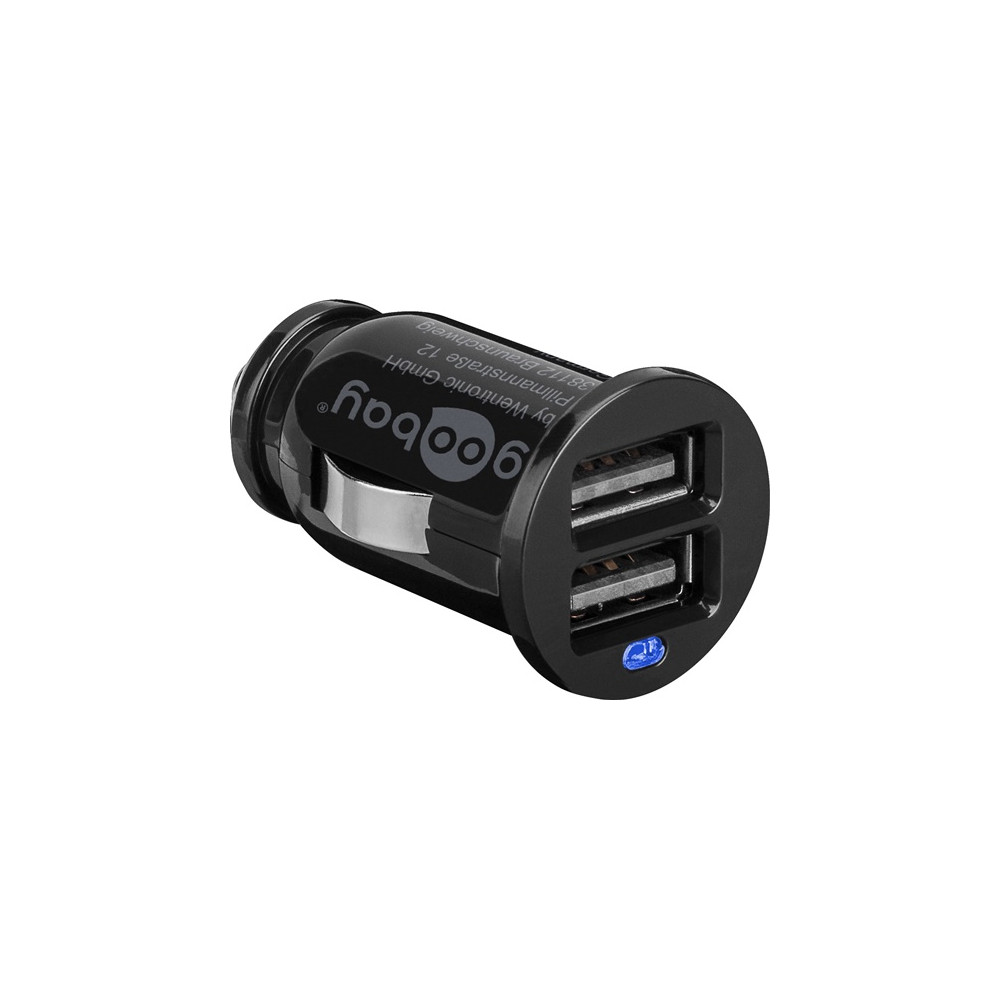 Twin USB Car Charger (2x USB) OEM Goodbay Dual USB car charger 2,1A 5 V