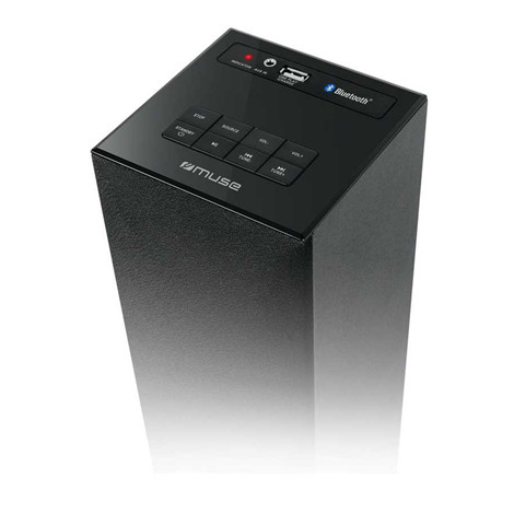 Muse Speaker M-1050BT 20 W, Black, Bluetooth,