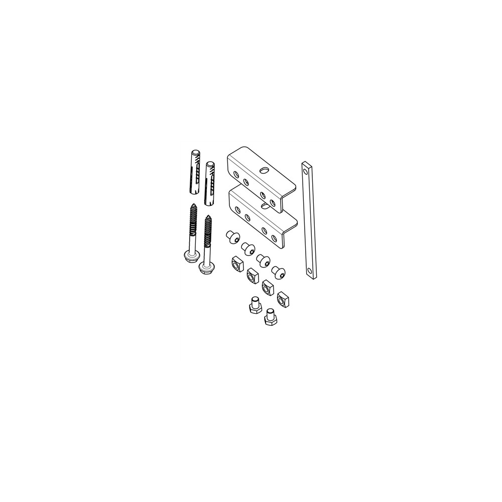 Vogels PFA 9126 Bracket kit for PFB 34xx, Silver