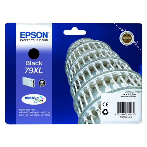 Epson 79XL C13T79014010 Inkjet cartridge, Black