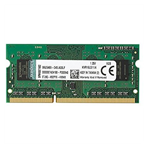 Kingston 4 GB, DDR3, 1600 MHz, Notebook, Registered No, ECC No