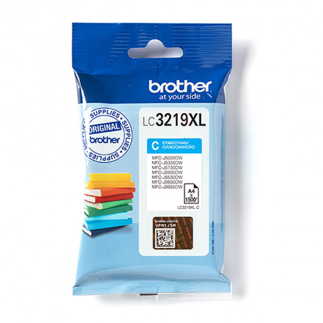 Brother Super High Yield Ink Cartridge LC3219XLBK Cyan