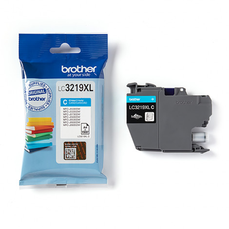 Brother Super High Yield Ink Cartridge LC3219XLBK Cyan