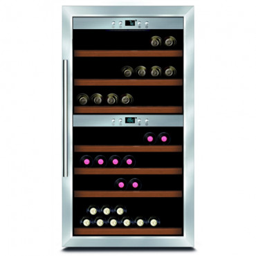 Caso Wine cooler Wine Master 66 Energy efficiency class G, Free standing, Bottles capacity Up to 66 bottles, Cooling type Compre