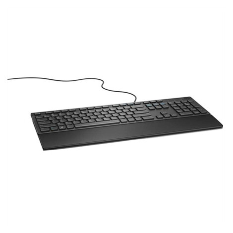 Dell KB216 Multimedia, Wired, Keyboard layout EN, English, Black, Numeric keypad