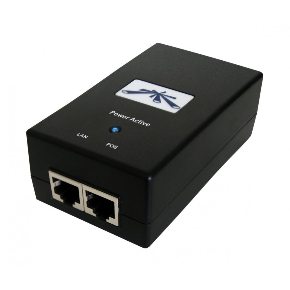 Ubiquiti 48V 0.5A Gigabit POE Adapter Ubiquiti