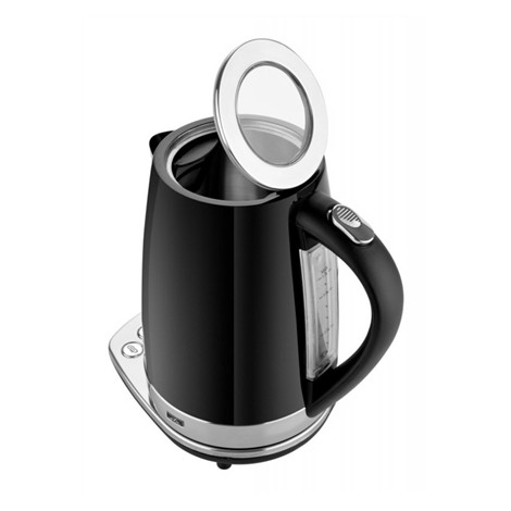 ETA Kettle ETA158790000 With electronic control, Stainless steel, Black, 2200 W, 360 rotational base, 1.7 L