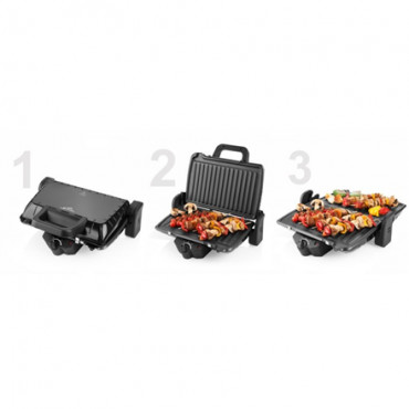 ETA Electric grill ETA415590000 Contact, 1600 W, Black