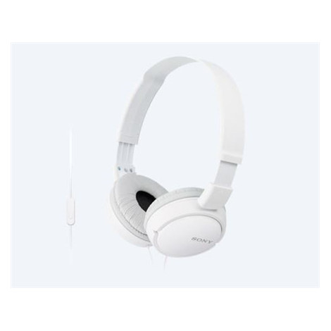 Sony MDR-ZX110APW.CE7 Headband/On-Ear, Microphone, White