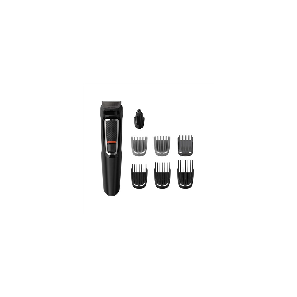 Philips 8-in-1 Face and Hair trimmer MG3730/15 Cordless, Black