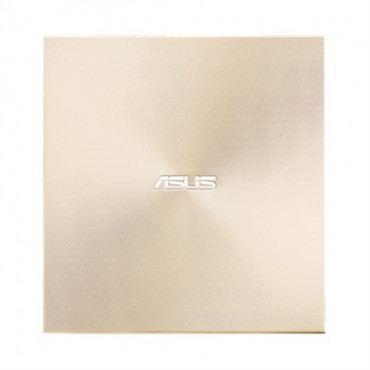 Asus ZenDrive U9M Interface USB 2.0, DVD RW, CD read speed 24 x, CD write speed 24 x, Gold