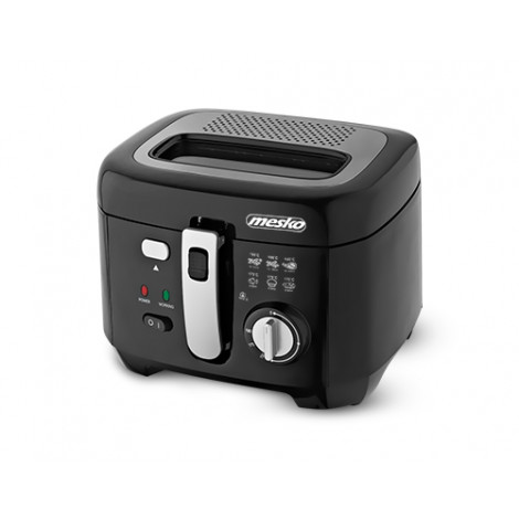 Mesko Deep fryer MS 4908 Black, 1800 W, 2.5 L