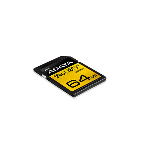 ADATA Premier ONE UHS-II U3 64 GB, SDXC, Flash memory class 10